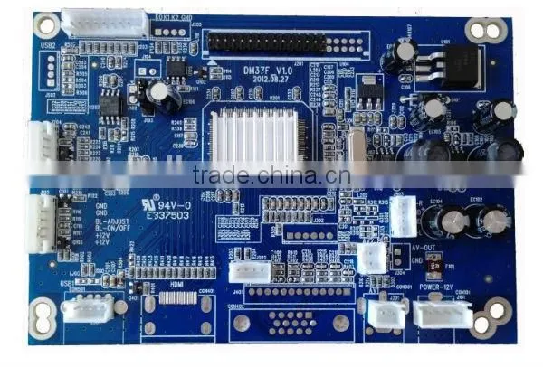 AD board with HDMI,VGA, AV interface LCD controller board