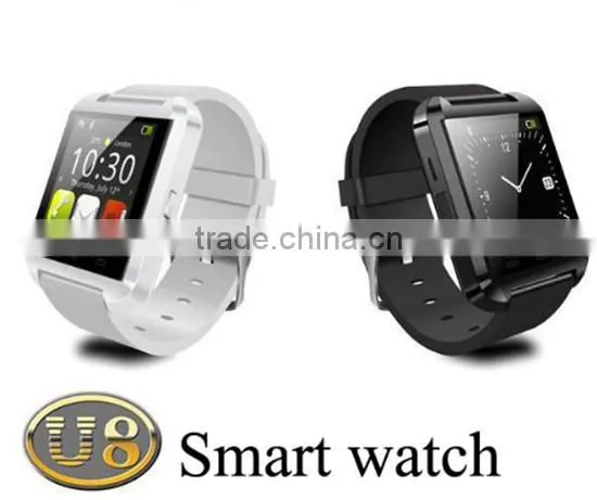 U8 Smart Watch Wrist Smart Watch U8 Sync Call Push Message U8 Watch Smartwatch for IOS Xiaomi LG HTC Samsong Android Smart Phone
