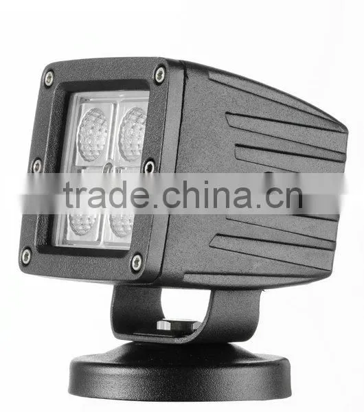 Auto Parts Spot/flood 12W LED Work Light for Truck Aluminum Housing Car LED Work Light SUV Offroad photo-4