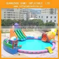 Dinosaur Jungle Giant Pool Inflatable Water Park