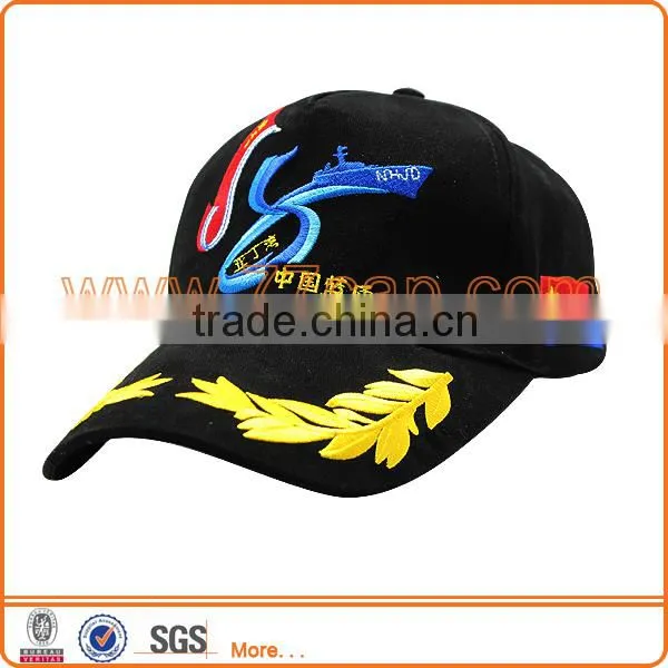 Heavy Washed Cotton Military Army Embroidered Baseball Caps photo-3
