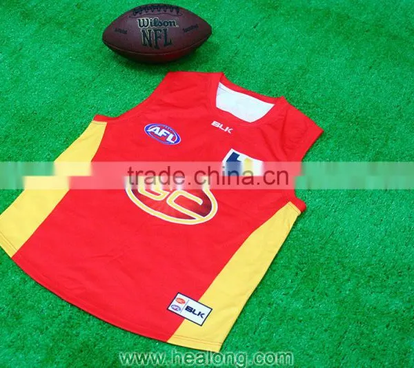 Healong New Design AFL Rugby Jersry Uniform Shirt Football Jumper photo-2
