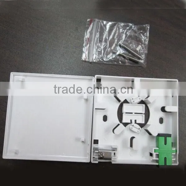 FCST02101 Indoor 1 Core FTTH Mini Fiber Optic Terminal Box, Ftth Mini Fiber Optic Terminal Box ,Fiber Optic Termination Box photo-3