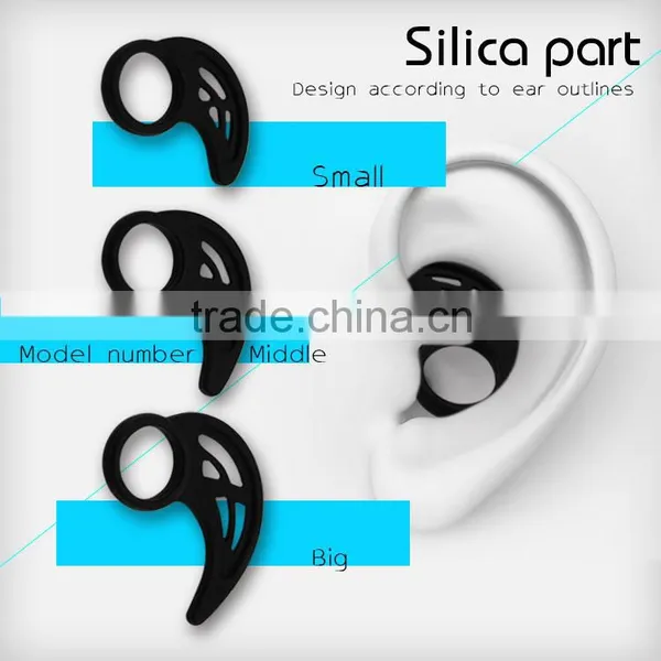 Bluetooth V4.0 Wireless Sweatproof Sports Stereo Headphones Running Jogging Workout Exercise Gym In-ear Earbuds With Mic photo-2