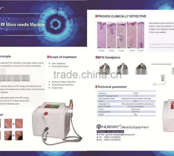 Portable Smaller Skin Lifting Fractional RF Microneedle Equipment photo-5