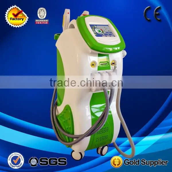 80% Salon Use 3 in 1 Multifunciotn SHR ND Yag Laser RF for Hair ,wrinkle Tattoo Removal photo-3