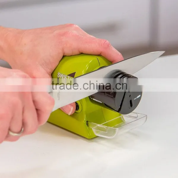 TV News High Quality Knives Scissors Electric Knife Sharpener Swifty Sharp photo-4