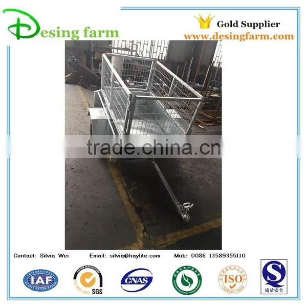 Hydraulic Tipping Box Trailer 1.5ton Capacity photo-3