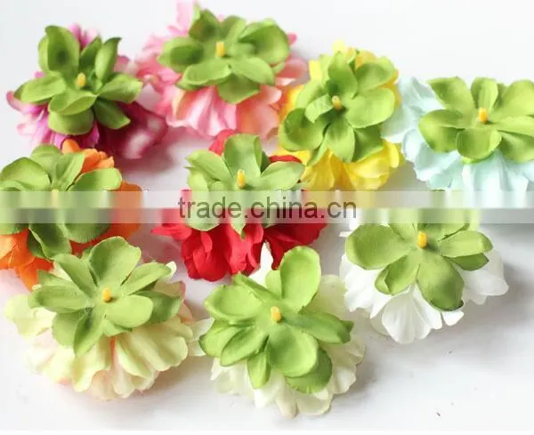 High Quality Large Silk Artificial Flower Head photo-2