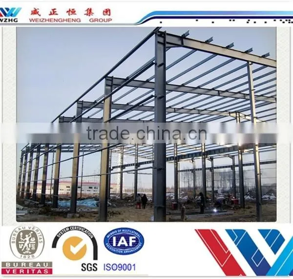 Pre-engineered Painted Q345B Q235B Steel Columns,steel Structure Flat Roof Prefab Villa House photo-3