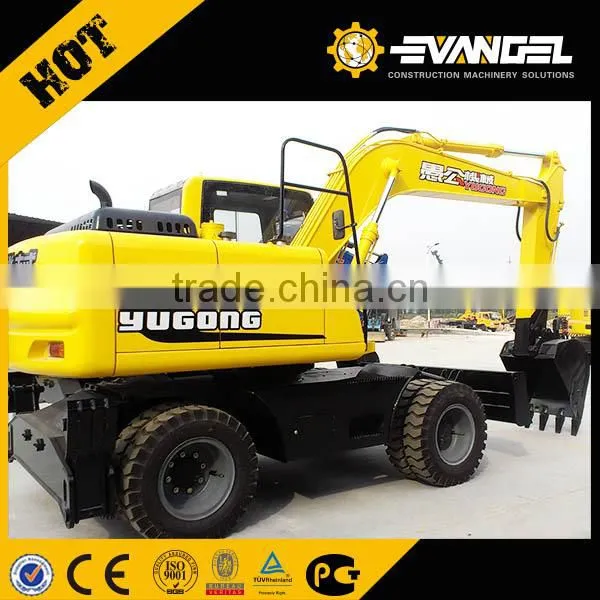 Yugong 13ton Mini Wheel Excavator Prices photo-3