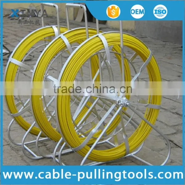 16mm 200m Yellow Color Fiberglass Duct Rods Like Snake Sharp photo-4