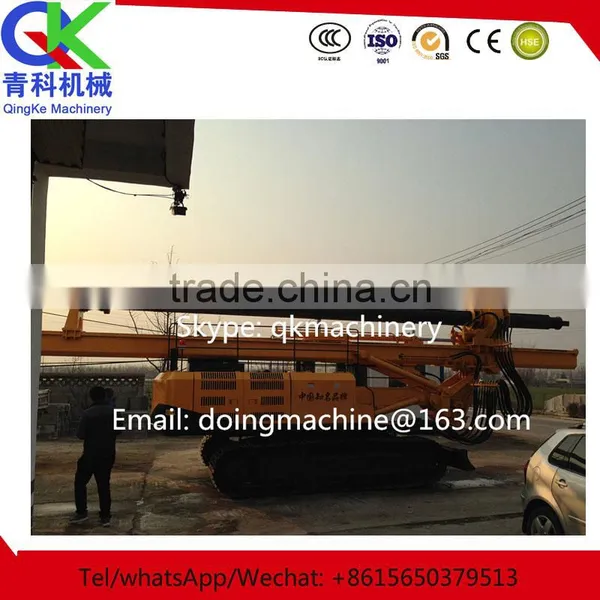 Truck Type Wheel Type Rotary Pile Drilling Rig Auger Drilling Rig photo-5