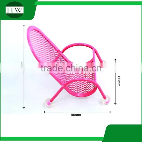 Creative Colorful Chair Shape Desktop Mobile Phone Stand Holder photo-3