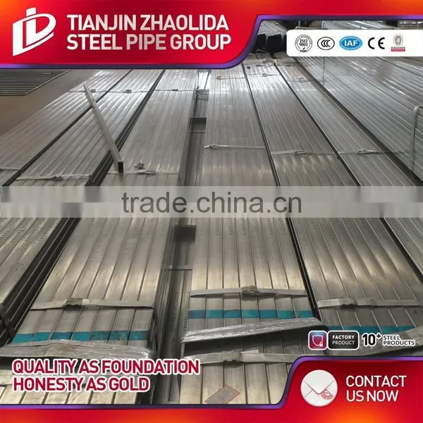 Zinc Coated 200 g - 500 g Rectangular/square Steel Pipe With CE Certificate photo-2