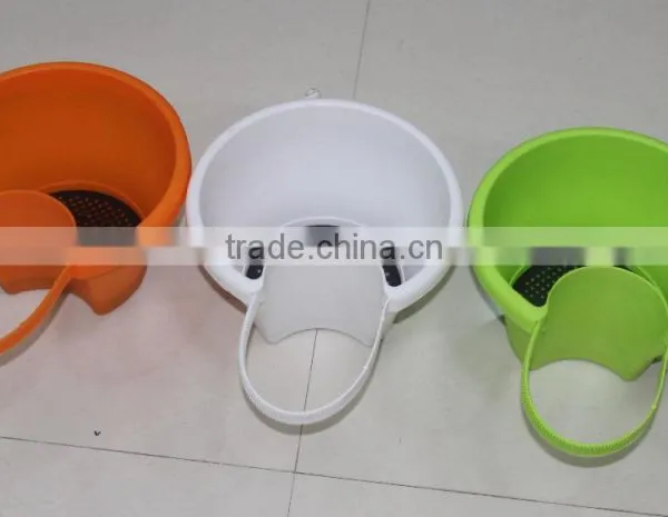 Plastic Material and PP Plastic Type Plastic Drainpipe Flower Pot photo-2