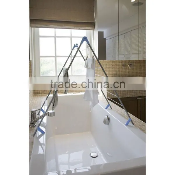 Laundry Dryer Drying Rack Clothes Towel Foldable Bar Holder Airer Rail Stand photo-2