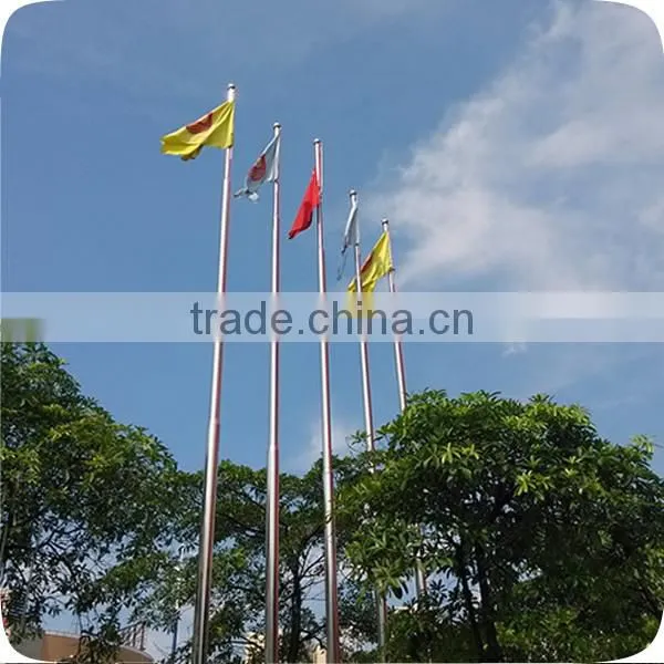 Commercial Dubai Taper Stainless Steel Outdoor FlagPole photo-2