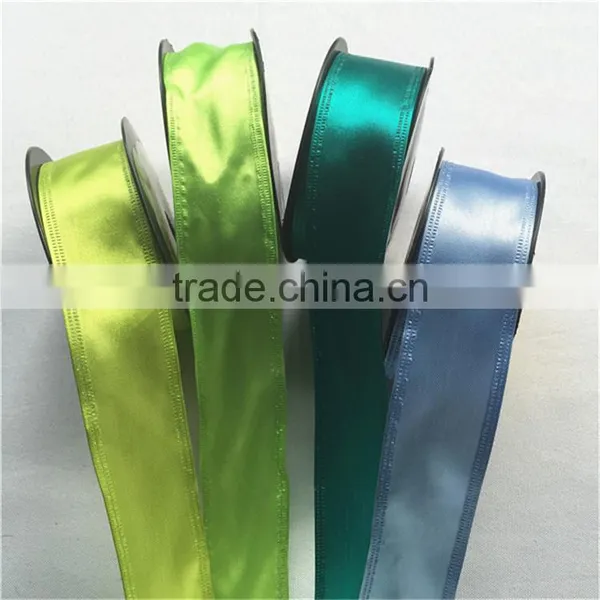 Wholesale High Quality Satin Ribbon With Swen Edge 100%polyester photo-2