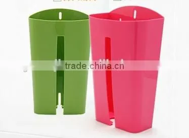 Wholesale Stock Small Order Hanging Plastic Bags Storage Holder photo-3