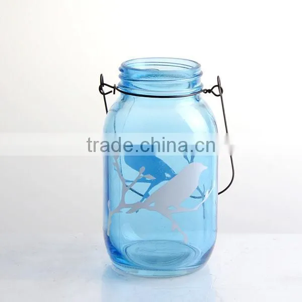 Glass Lantens With Handle photo-3