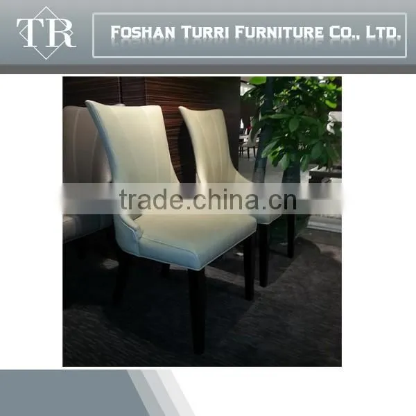 French Elegant Wooden Leather Dining Chair photo-5