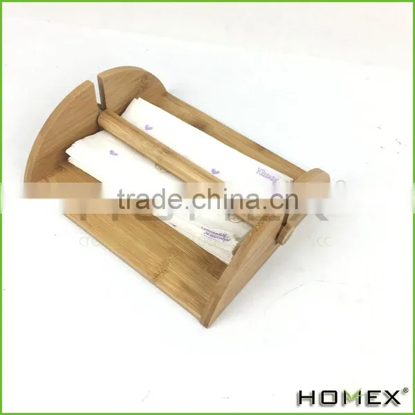 Bamboo Napkin Holder Rack Flat Napkin Holder Homex BSCI/Factory photo-4