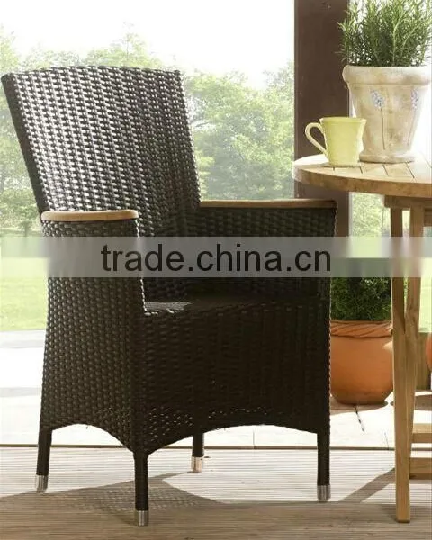 Aluminum Frame Rattan Armchair photo-2