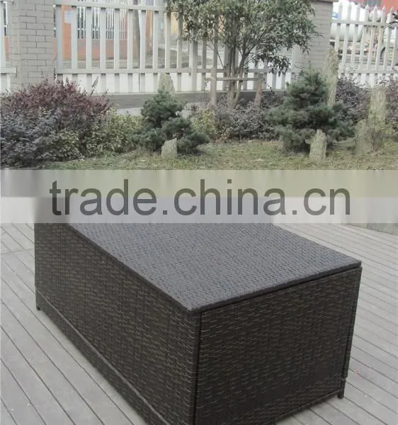 KD Aluminum Outdoor Furniture Rattan Storage Boxs With Air photo-4