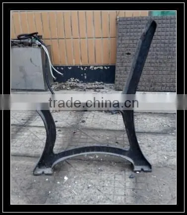 Outdoor Wooden Bench, Wood Park Bench, Cast Iron and Wood Garden Bench photo-2