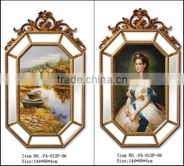 FA-012G-01 Antique Frame Oil Paintings for Decor photo-5
