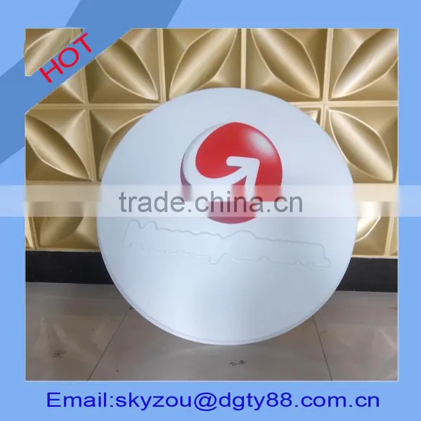 Acrylic Round Shape Shadow Box Led Light Kit With Customized Brand Design photo-2