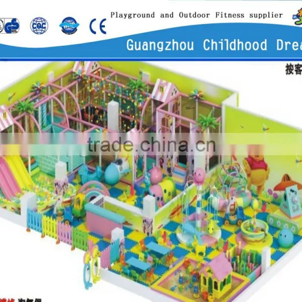 $39.00/Sq.m (B-0169) CE Certificated Big Slide Ball Pool Trampoline Colorful and Beautiful Indoor Playground photo-5