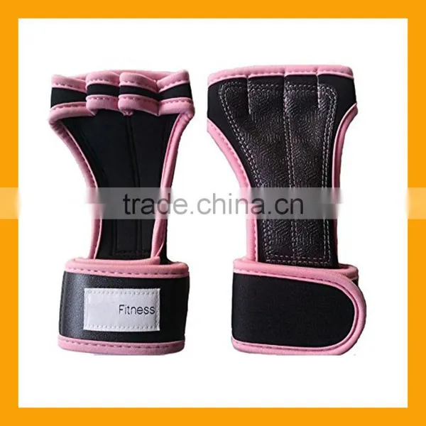 Fingerless Neoprene Gym Workout Gloves for Men&Women photo-2