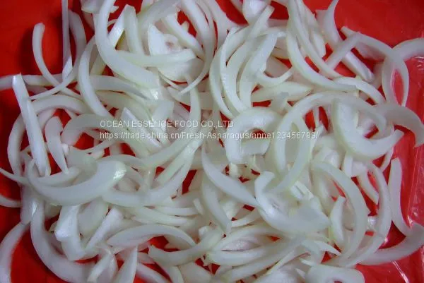 Frozen onion slice