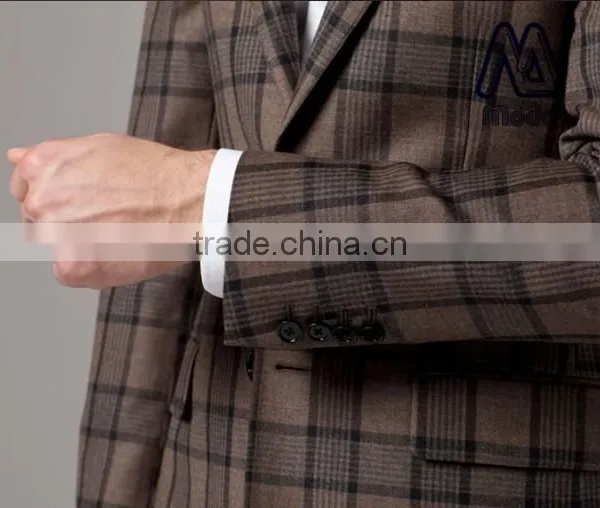 MS-003 Manufacture Direct High Quality Wool Popular Indian Wedding Suits for Men 2014 photo-4