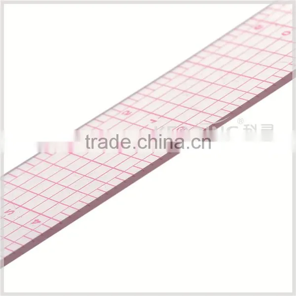 Good Sell Fashion Design Straight Plastic 1"*12" Fashion Design Ruler in Sanwich Line#B-60 photo-5