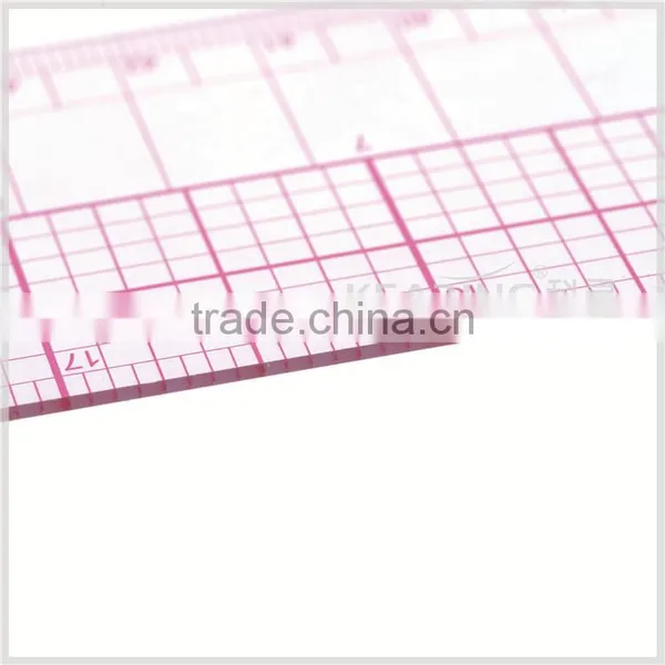 Kearing Pattern Grading Garment Ruler With Protractor Inch / Metric Plastic Rulers#B-95 photo-5