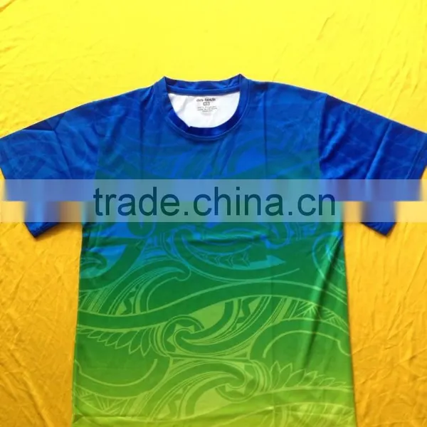 HIGH QUALITY OF SUBLIMATED PRINTING T-SHIRT, 100% POLYESTER photo-3