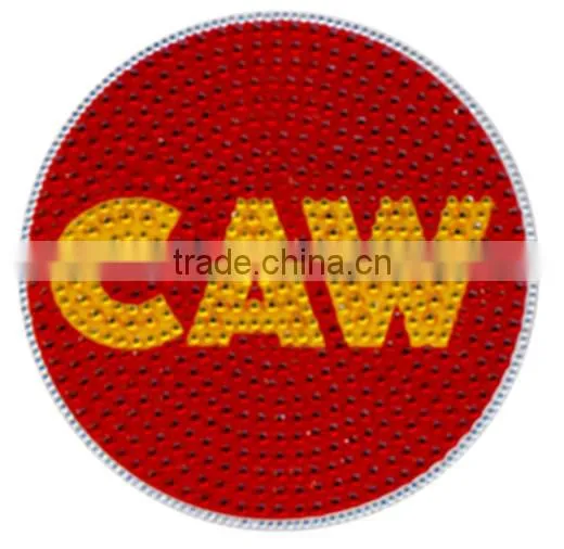 Rainbow Smiley Rhinestone Sticker Wholesale Stone Sticker For Decorative And Gem Crystal Sticker photo-3