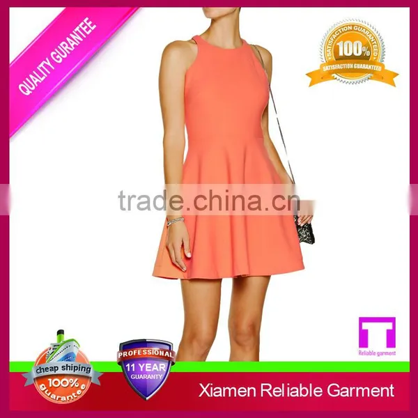 Fashion Woman Dress, Long Spaghetti Strap Layered Pleated Dress photo-6