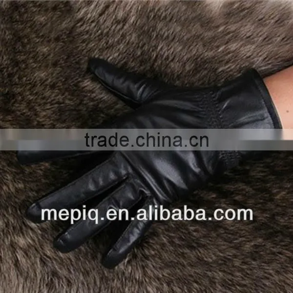 New Design Tunch Screen Function Men Leather Glove Fashion
