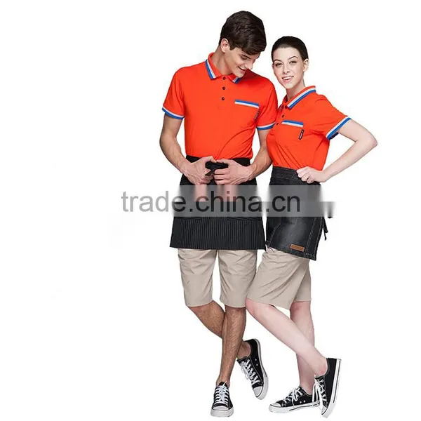 China Uniform Factory Restaurant Polo Shirt Waiter Work Wear photo-3