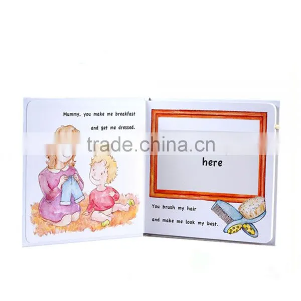 Children 3D Board Book Printing Custom Alpinia Oxyphylla Case Bound Book Pop-up Book photo-3