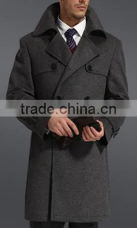 Autumn New Coming Warm Clothing Slim Fit Women/men Woolen Coat photo-5