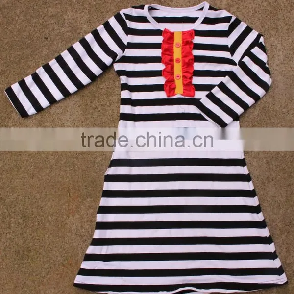 Cotton Long Shirts For Mom Plus Size Stripe Big Size For Lady Spring Blouse For Women White/Black Stripe Summer Long Top