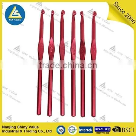5.5mm Sewing Accessory Aluminum Single-head Crochet Supplies for Knitting photo-6