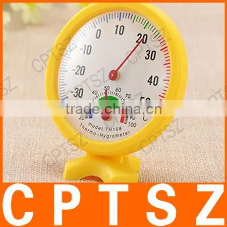 Small Thermometer With Arch Culverts Temperature And Humidity Instrument For Gift Thermometer/Mechanical Thermo Hygrometer photo-4