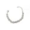 Silver, Gold Coating Rhinestone Bridal Wedding Jewelry Bracelets for Women BLN703