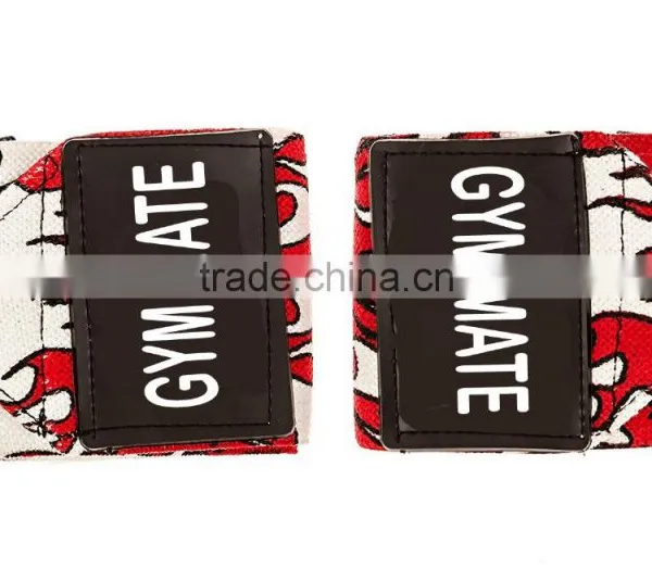 Gym Sport Custom Crossfit Wrist Wraps, Weight Lifting Wrist Wraps photo-5